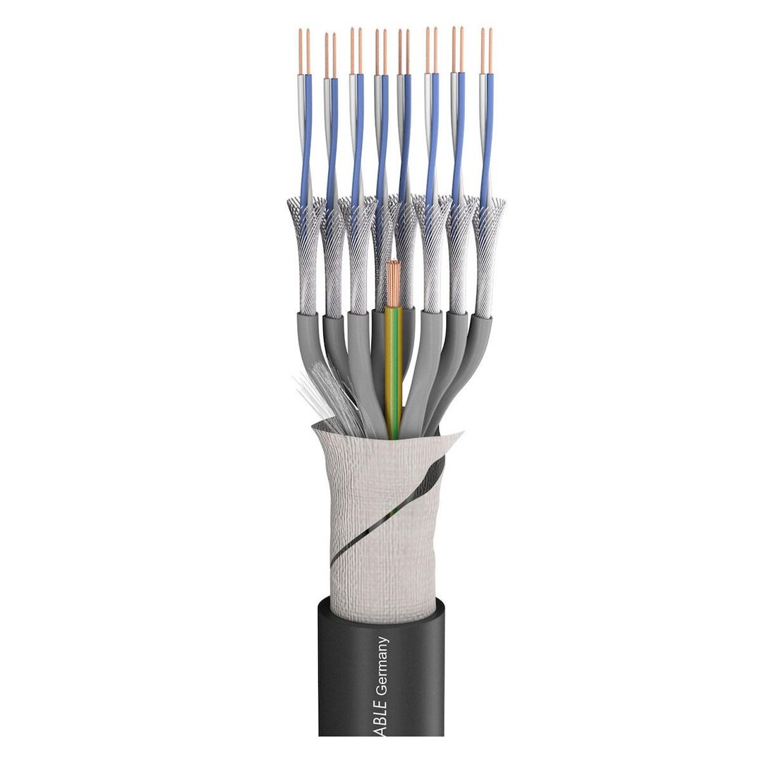 Sommer Cable SC-Quantum QMC 8-pair (per m)