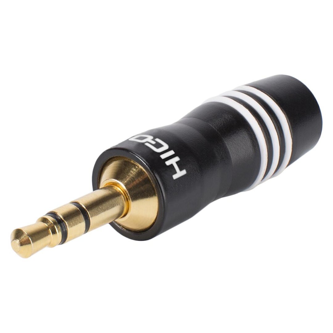 Hicon HI-J35S03 · Connector 3-pole Male · Gold