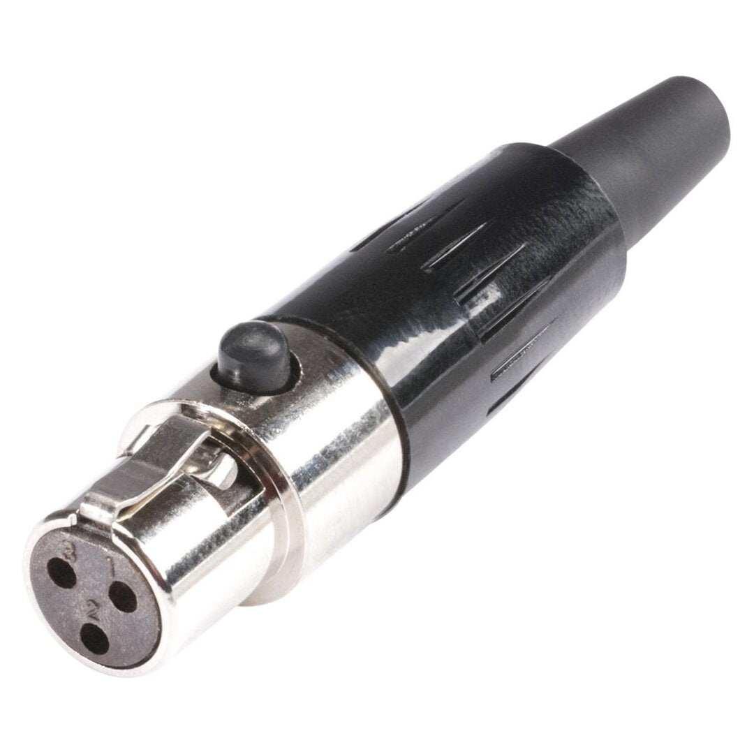 Hicon HI-XMCF3 · Mini-XLR 3-pole Female · Gold