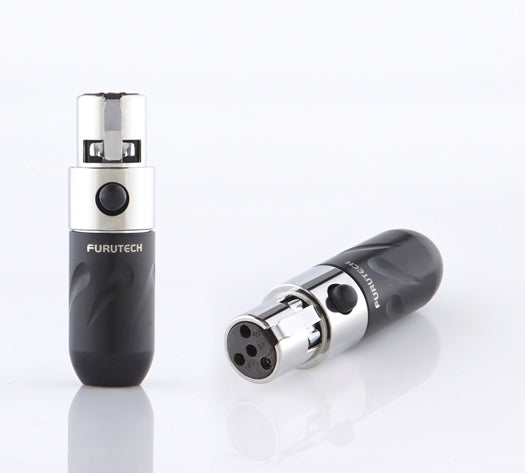 Furutech FT-610MF(R) — mini-XLR 4-pin Female, Rhodium