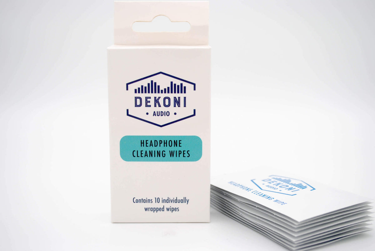 Dekoni Headphone Cleaning Wipes (10 pack)