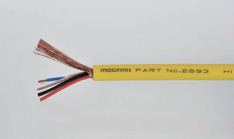 Mogami W2893 — Neglex Miniature Star Quad, per metre
