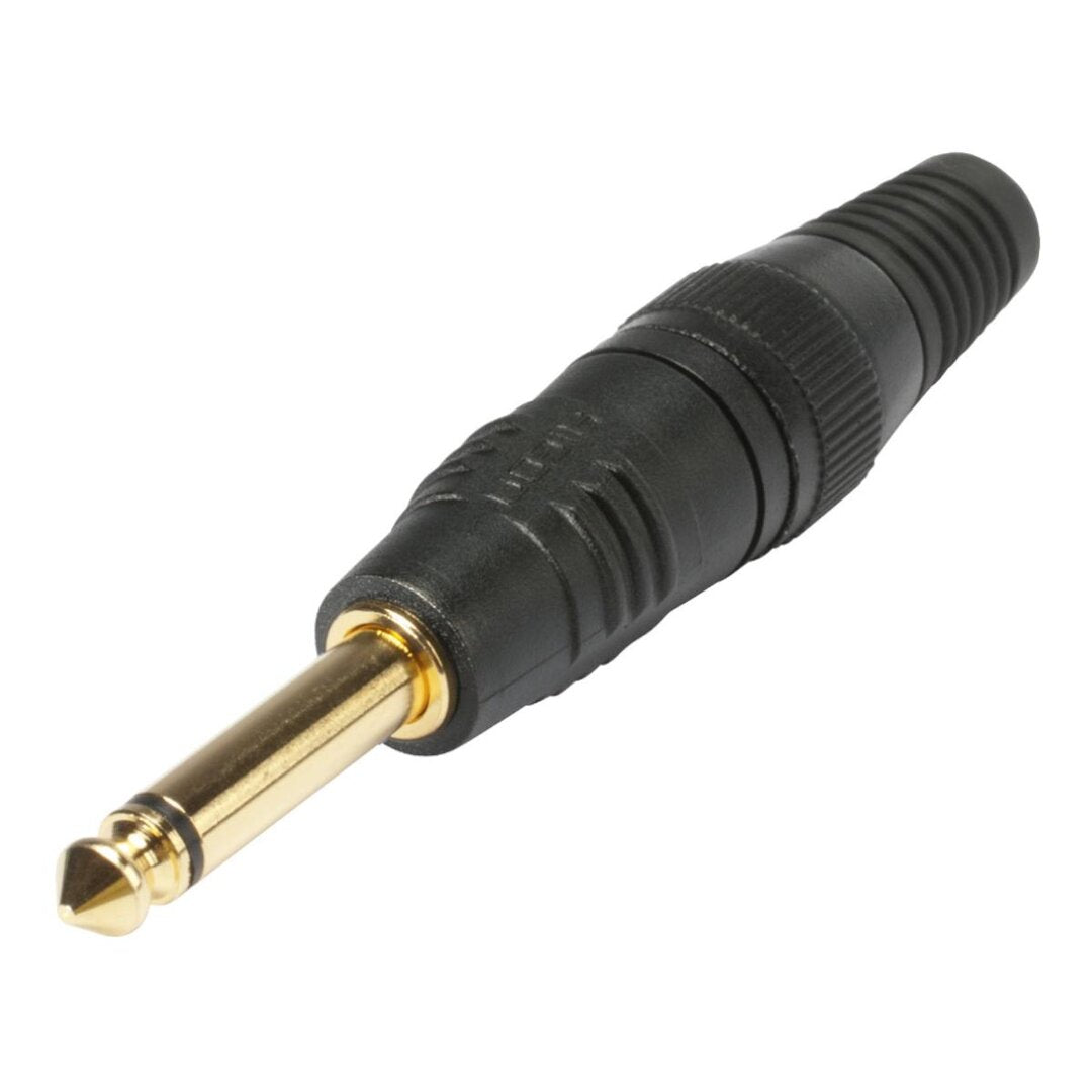 Hicon HI-J63M03-G · Jack 6.3 mm 2-pole Male · Gold