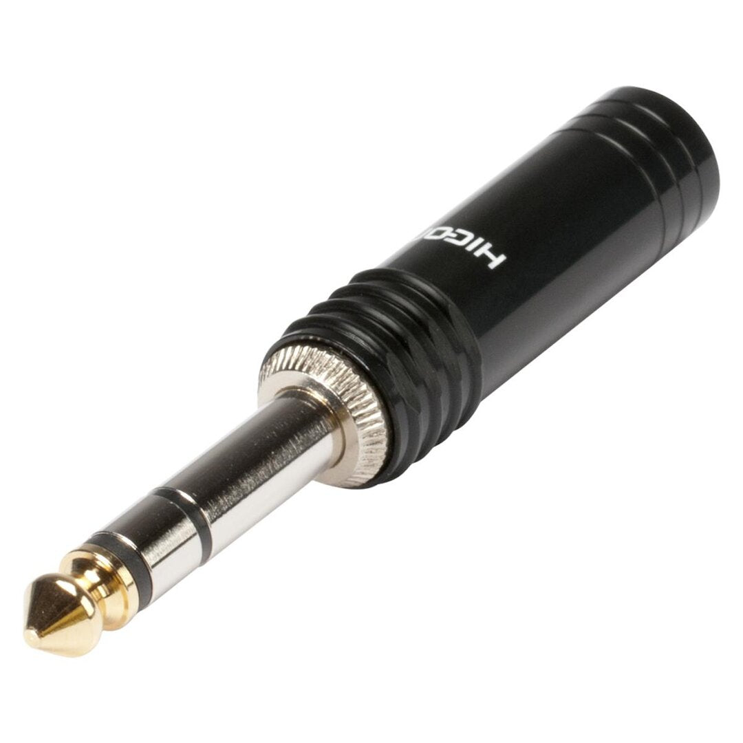 Hicon HI-J63S04 · Jack 6.3 mm 3-pole Male · Gold