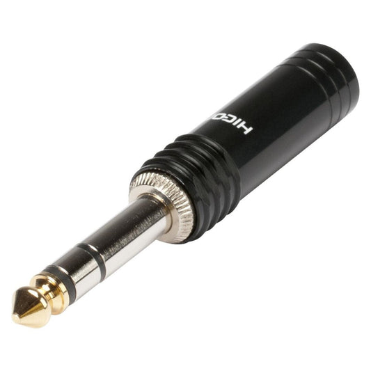Hicon HI-J63S04 · Jack 6.3 mm 3-pole Male · Gold