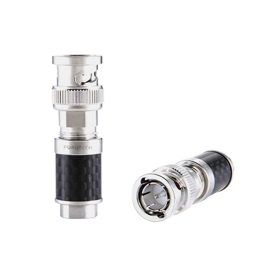 Furutech CF-BNC(R) · High End Performance BNC connector(Carbonfiberfinish) (2pcs/