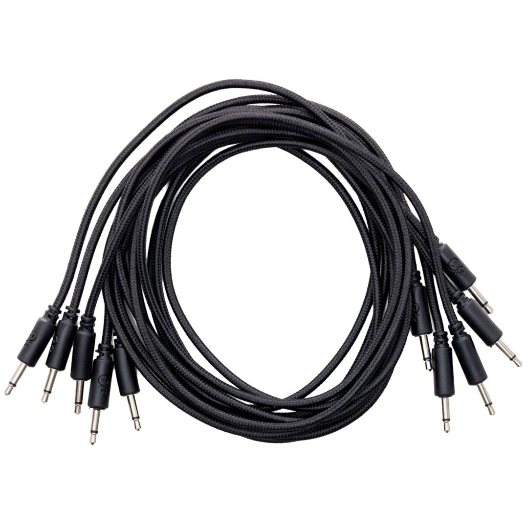 Erica Synths Braided Eurorack Patch Cables (5-pack)