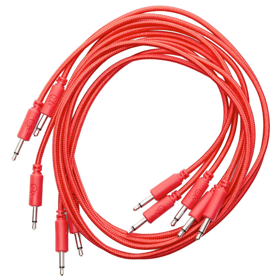 Erica Synths Braided Eurorack Patch Cables (5-pack)