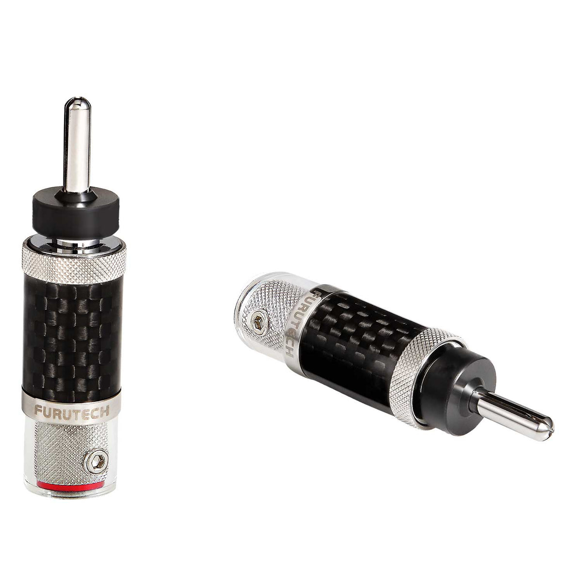 Furutech CF-202(R) · High End Performance Bananaconnector(Carbonfiberfinish) (2pc