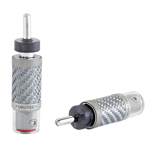 Furutech CF-202 NCF · Plus (R) High End Performance Bananaconnector(Silver Carbonf