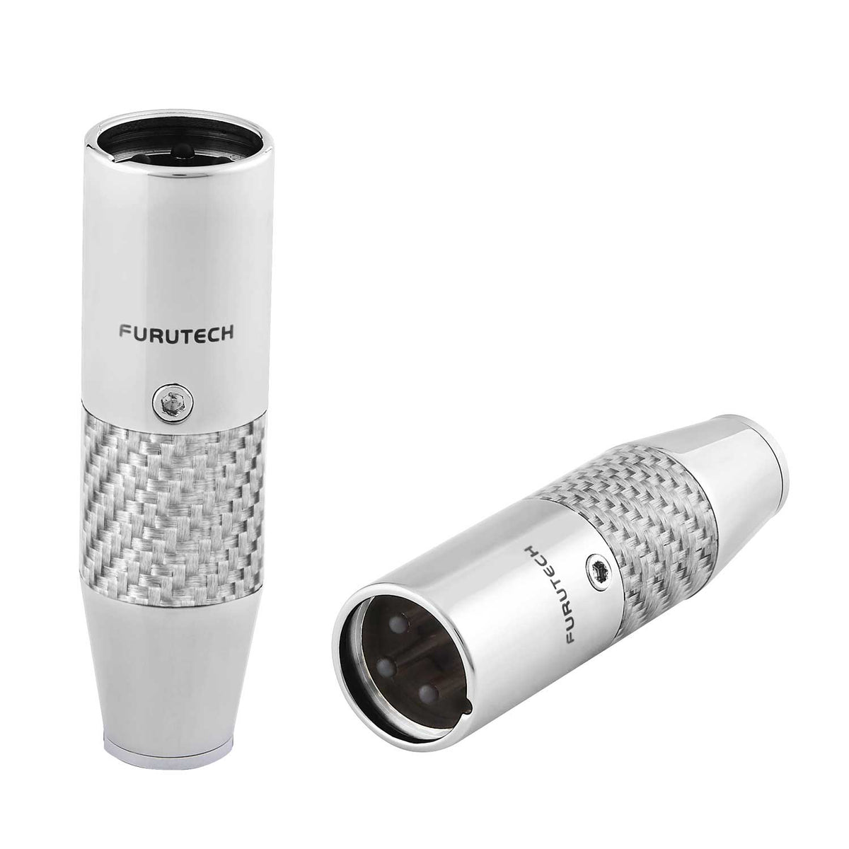 Furutech CF-601M(R) · High End Performance XLR connector(Male)(Carbonfiberfinish)