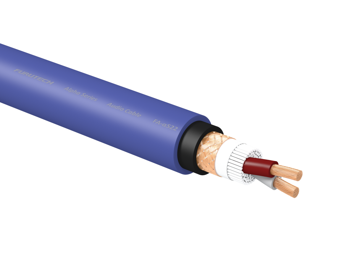 Furutech FA-αS22 · Balanced Audio Cable Alpha-OCC conductor (50m/R)
