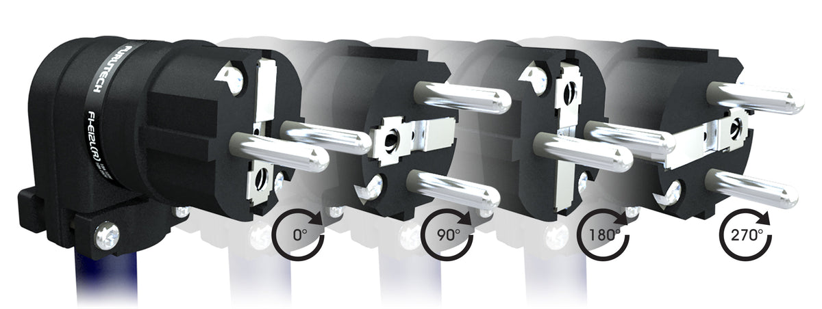 Furutech FI-E12L(R) · SCHUKO connector - L-shaped