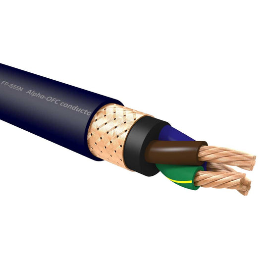 Furutech FP-S55NAlpha-OFC Power Cablewith Nano Technology (20m/R)