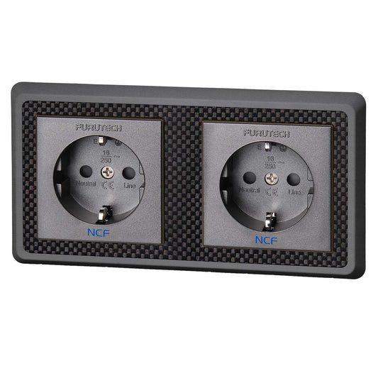 Furutech FT-SWS-D NCF(R) · Duplex SCHUKO Wall Sockets 16A250V