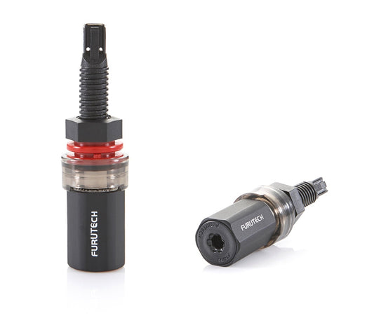 Furutech FT-865(R) · Onc piece wound-wire conductor construction Long Binding Posts (2pcs/set) for Speaker Side