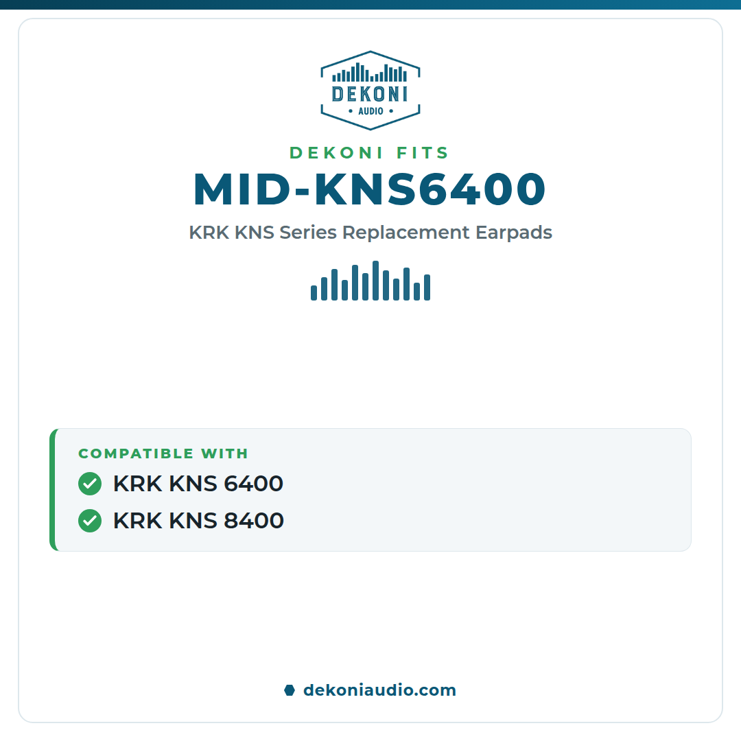 Dekoni Earpads for KRK KNS 6400/8400