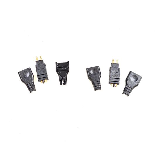 Sennheiser HD 600 / HD 650 / HD 6XX / HD 660S (Cardas Type) — Replacement Connector Pair