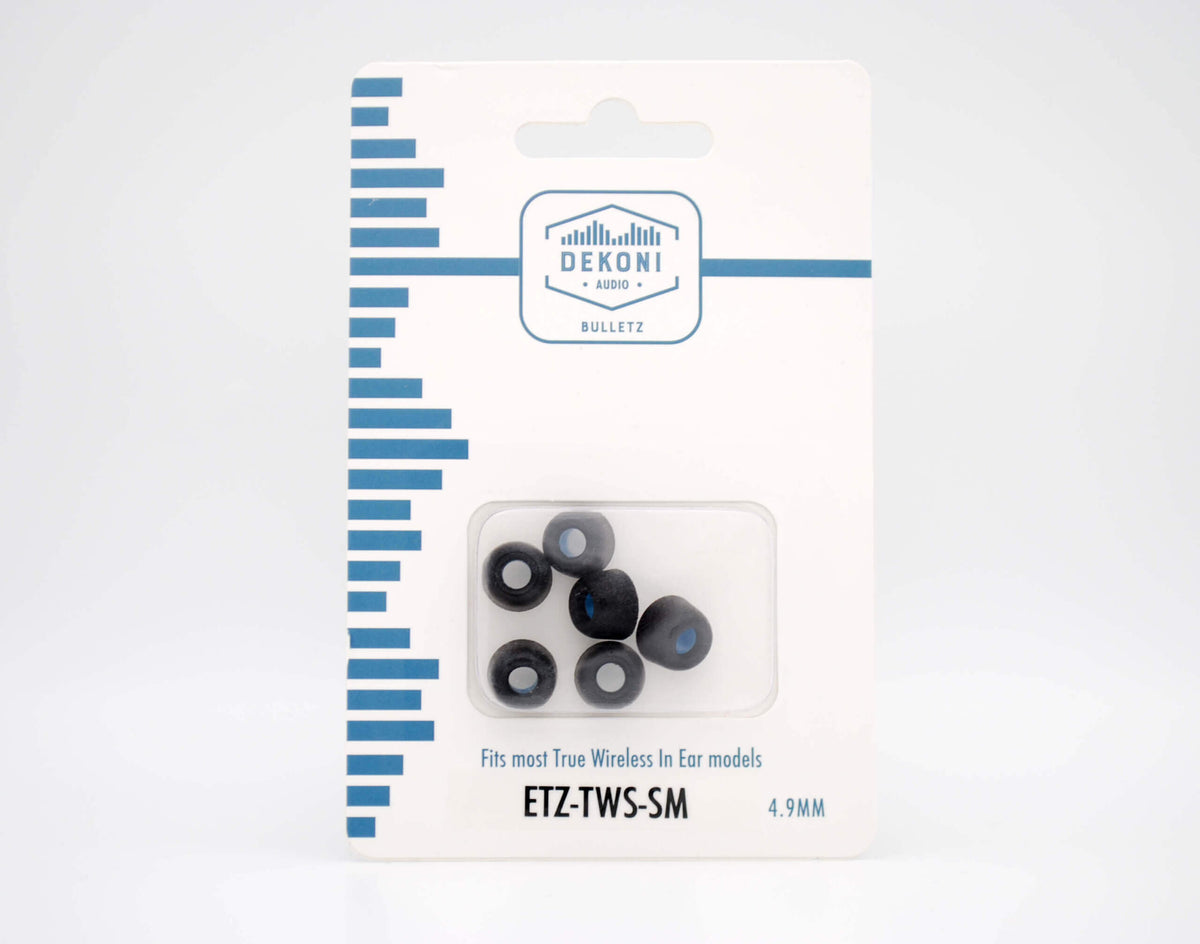 Dekoni Bulletz TWS Foam Tips