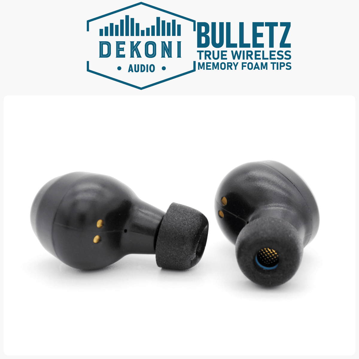 Dekoni Bulletz TWS Foam Tips