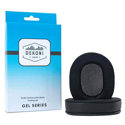 Dekoni Elite Gel Earpads for Audio Technica ATH-M50X Series